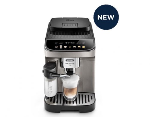 delonghi fully automatic coffee machine magnifica s evo titanium black ecam290.81.tb carousel thumbnail NEW 