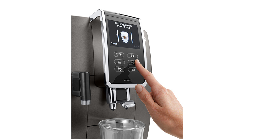 Delonghi Dinamica plus facm ecam370.95.t fully automatic coffee machine one-touch